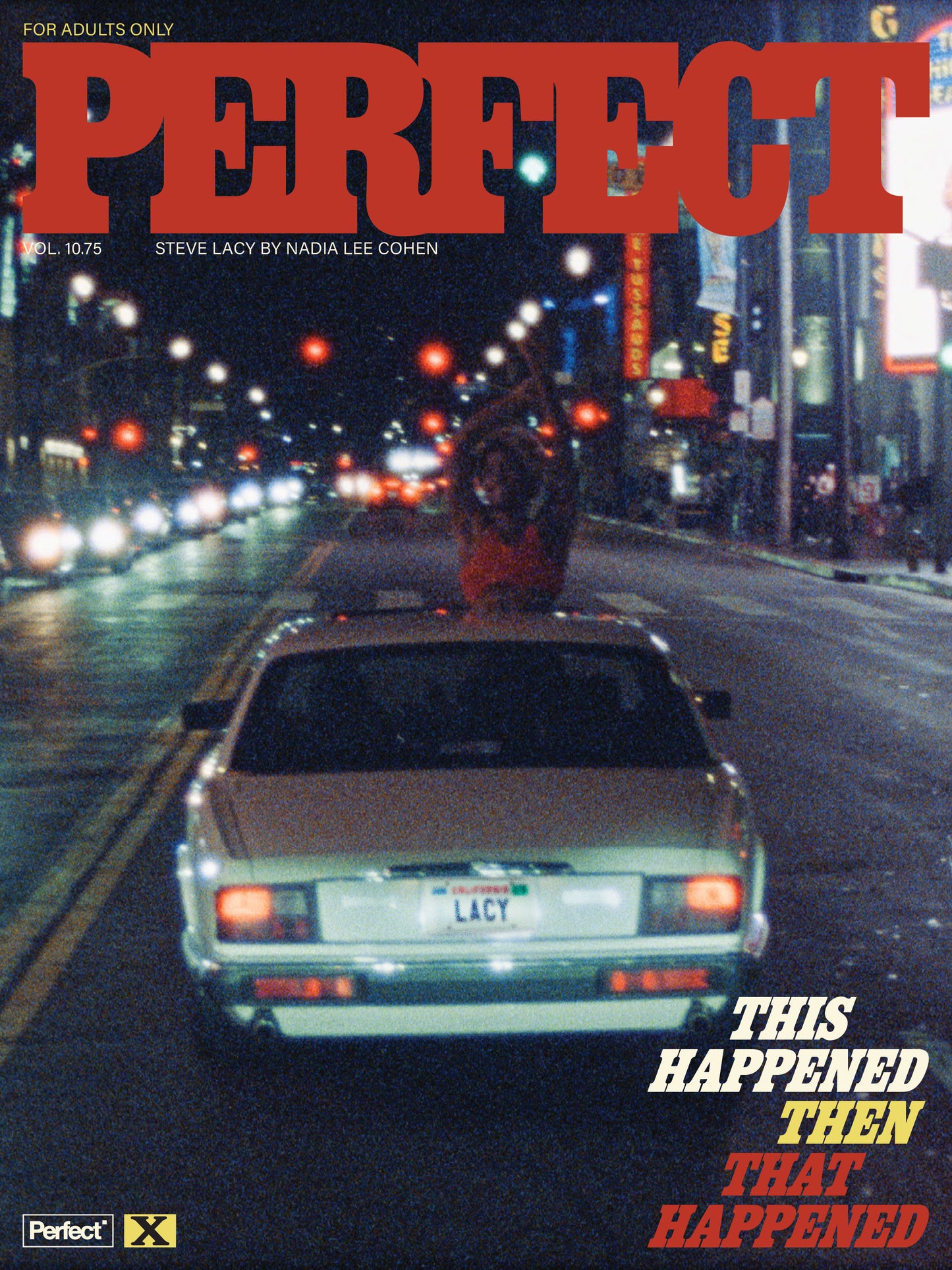 Perfect Steve Lacy Zine by Nadia Lee Cohen Vol 2 | Cover 3
