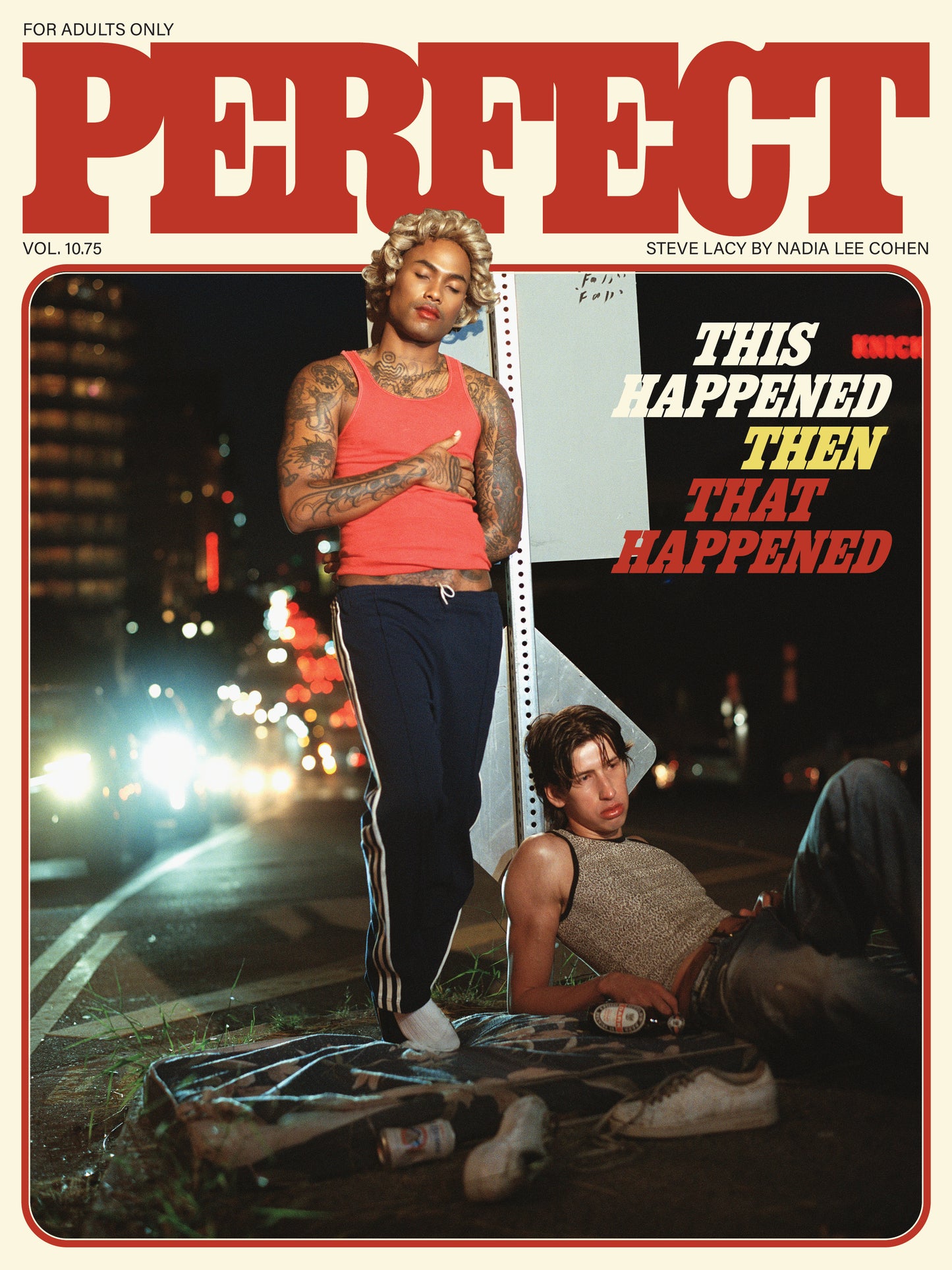 Perfect Steve Lacy Zine by Nadia Lee Cohen Vol 2 | Cover 1